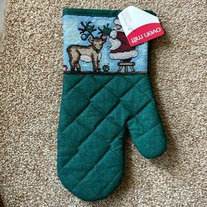 Christmas Santa Reindeer Oven Mitt by Target